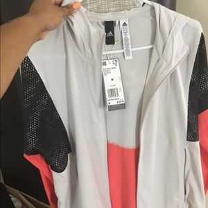 Adidas lightweight-hooded Jacket